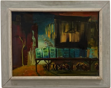 ANNETTE KRAUS (20th c, American) Exhibited Boca Raton, Florida