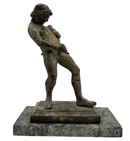 After Sabatino de Angelis, Faun Sculpture, 19th Century