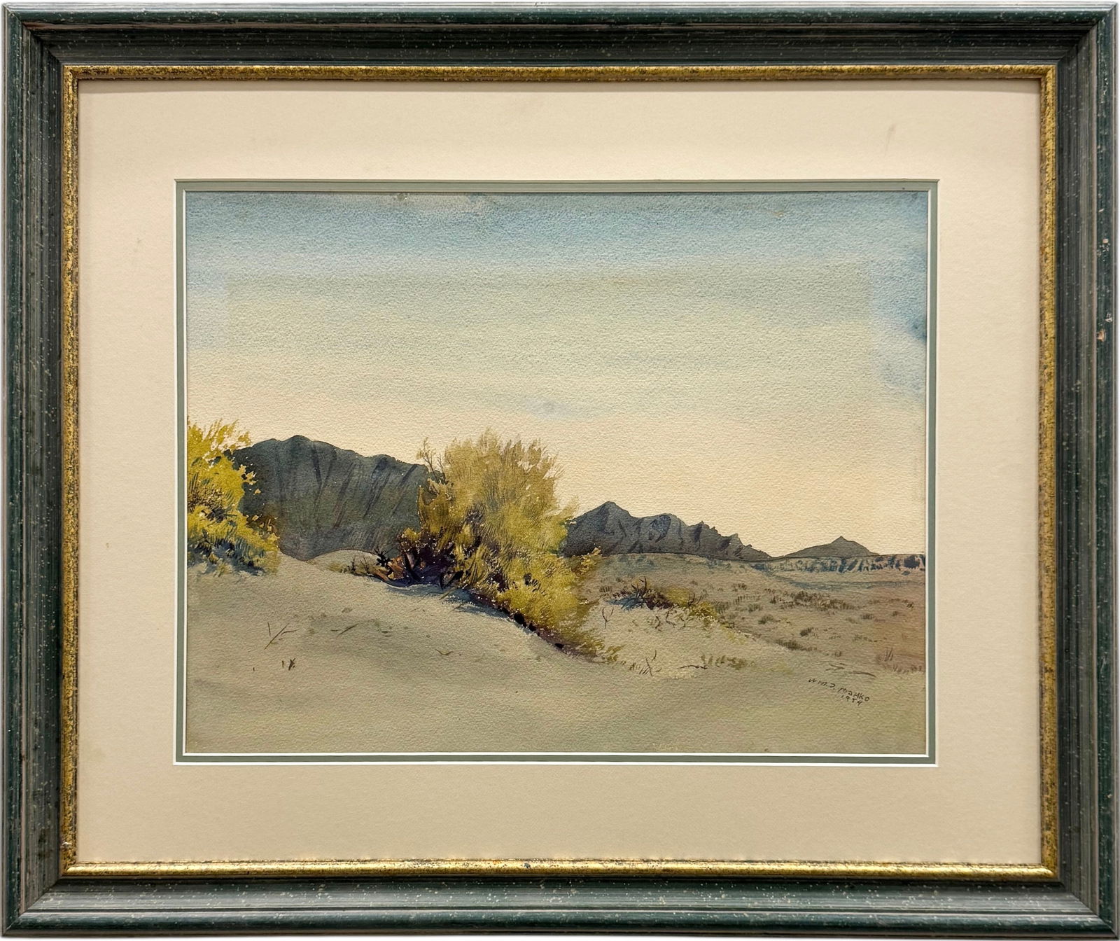 WILLIAM J. BARTKO (1905 - 1989, American) Desert Landscape, California Artist (1 of 3)