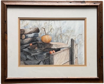 RICHARD TUMBLESTON (b. 1951, American) North Carolina Artist, Watercolor