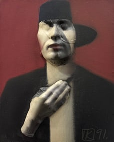 IVAN KUSTURA (b. 1951, Croatia) Man With Hat