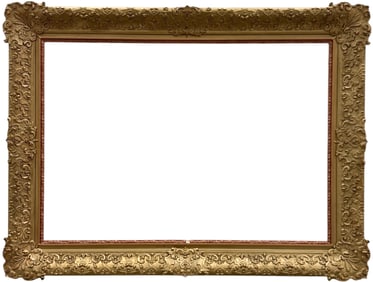 Antique Frame 33 1/2 x 23 1/2 in, 41 x 31 in