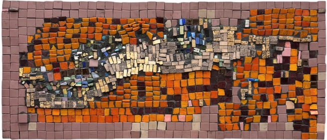 ROBERT MCKNIGHT Miami Artist Mosaic Abstract