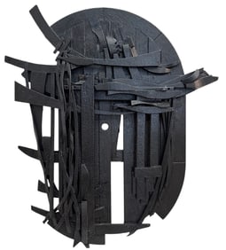 ROBERT MCKNIGHT Monumental Painted Wooden Constructivist Abstract Wall Assemblage