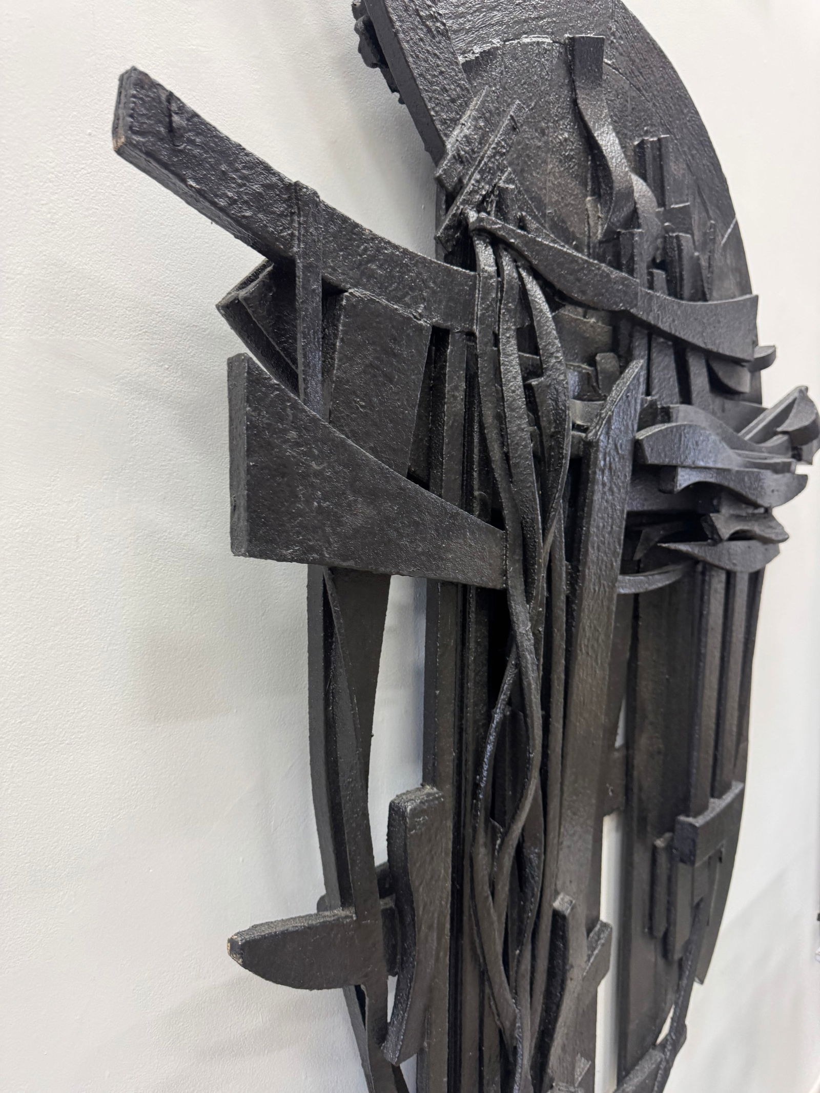 ROBERT MCKNIGHT Monumental Painted Wooden Constructivist Abstract Wall Assemblage - 2