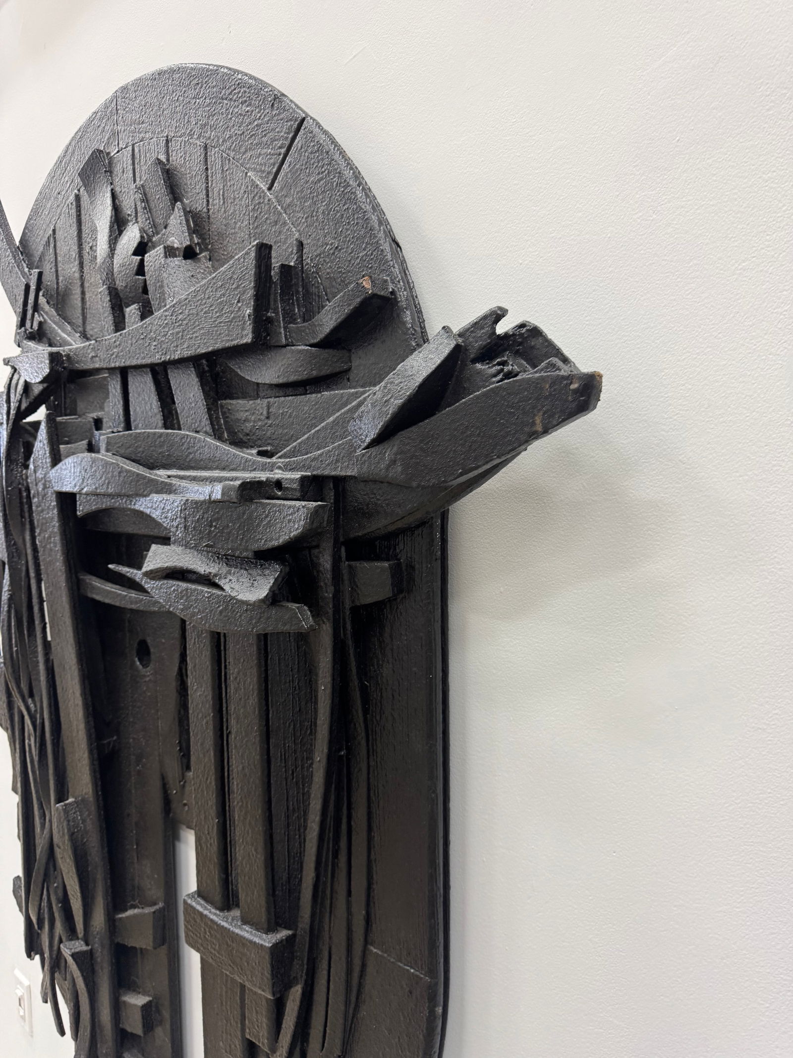 ROBERT MCKNIGHT Monumental Painted Wooden Constructivist Abstract Wall Assemblage - 3