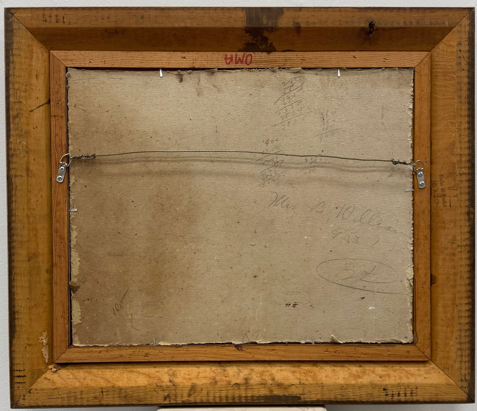 Mid 20th Century American School Country Road Landscape Painting - 2