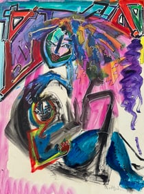 NEITH NEVELSON (b. 1946, American) Abstract, Florida Artist