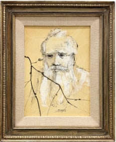 WILLIAM BENECKE (1934-2001, American) Portrait