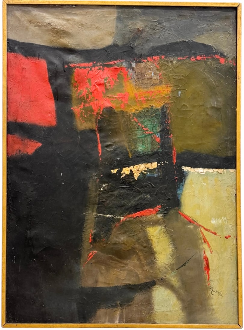 SONIA RISOLIA (1926-2002, American) Abstract (1 of 3)