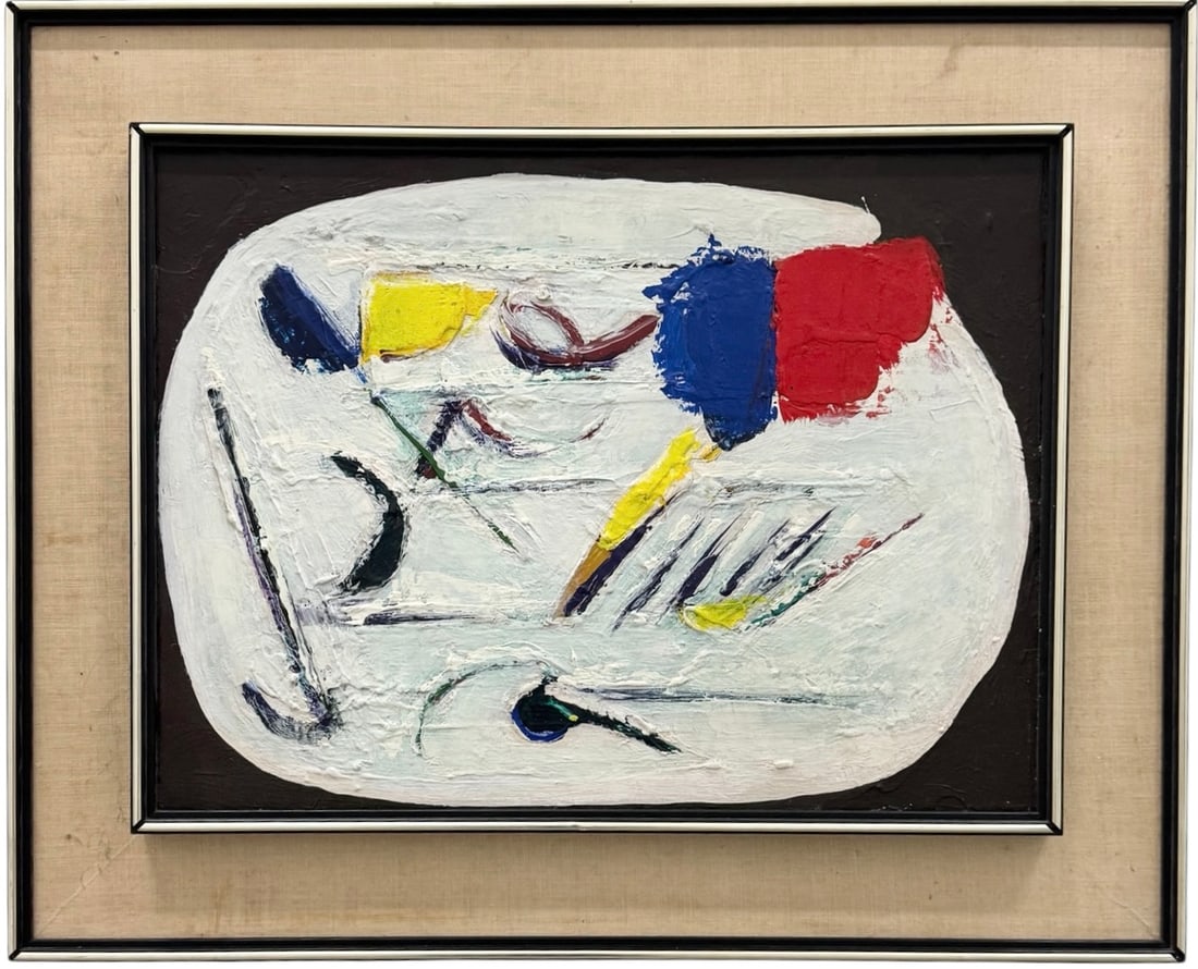 SACHIO YAMASHITA (1933-2009, Japanese) Abstract, San Francisco Bay Area Muralist (1 of 4)