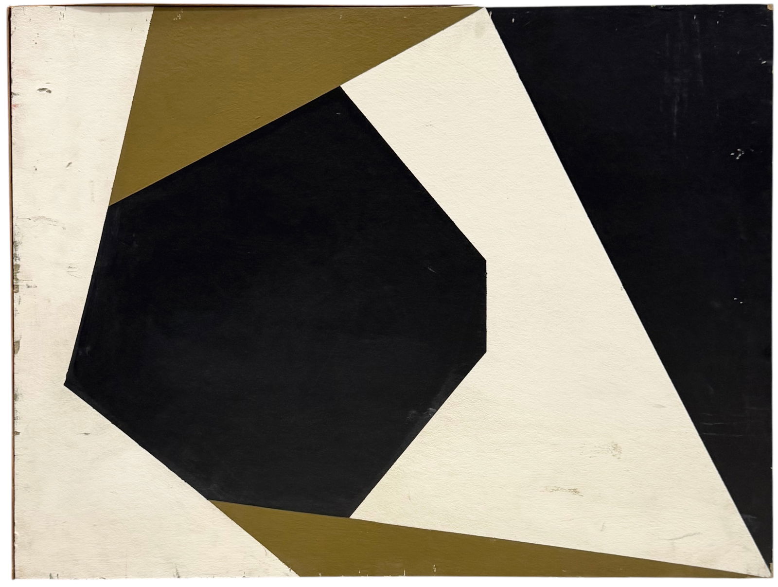 RAYMOND J MACMAHON (1913-2023, American) Hard Edge Abstract, Alabama Artist (1 of 2)