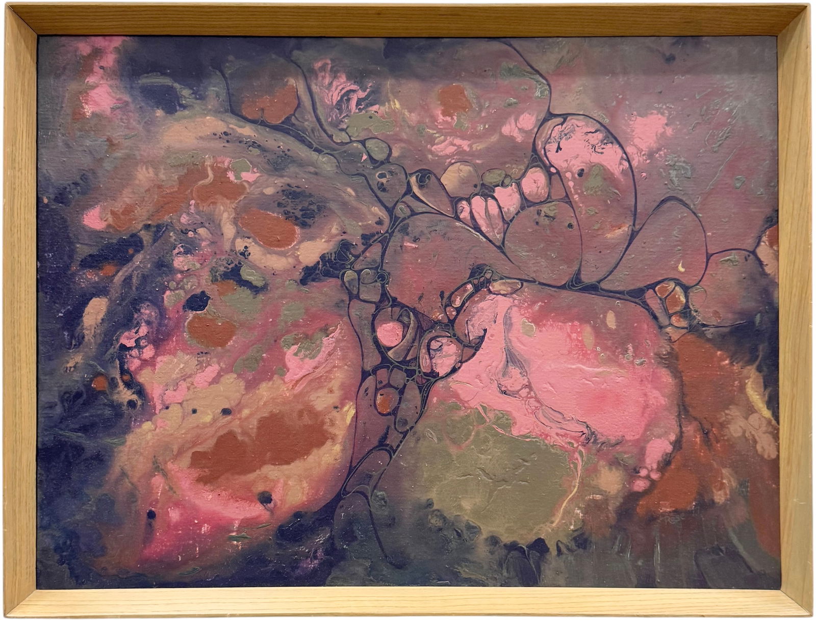 CAROL F ROSE (20th c, American) Abstract, Oregon Artist (1 of 5)