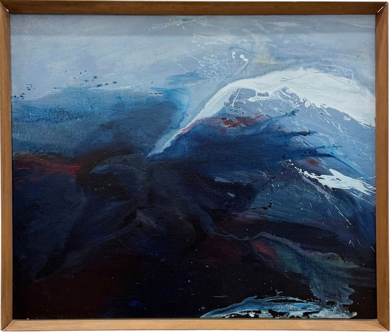 BETTY BARNES LOEHLE (1923-2013, American) Abstract Expressionist, Georgia Artist (1 of 3)