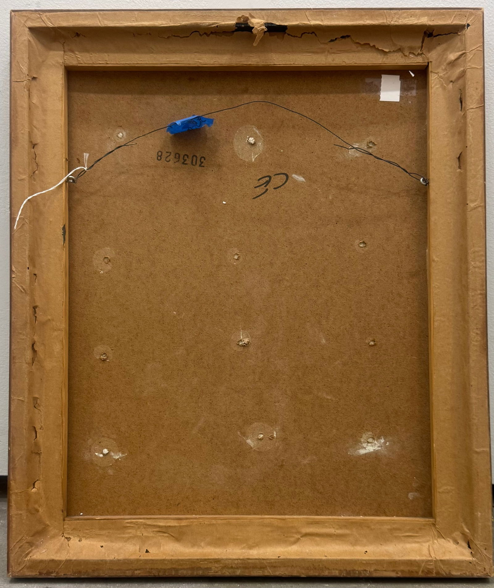 Nicely Framed Mid-Century American Alphabet Abstract Signed Engram - 4