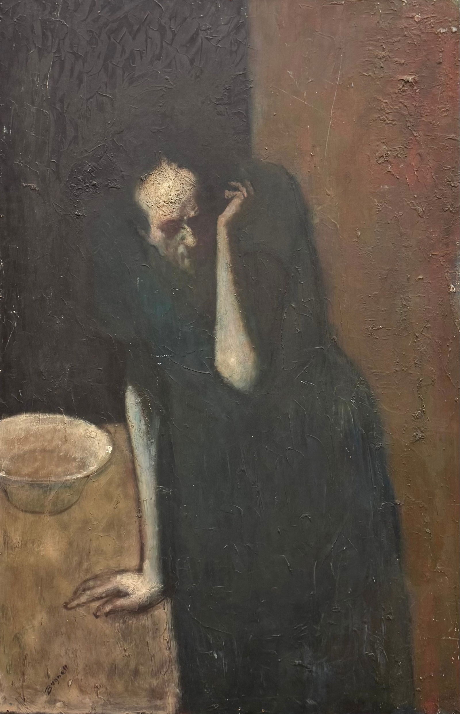 STEPHEN BAGNELL (1930-1996, American) Dark Figure (1 of 3)