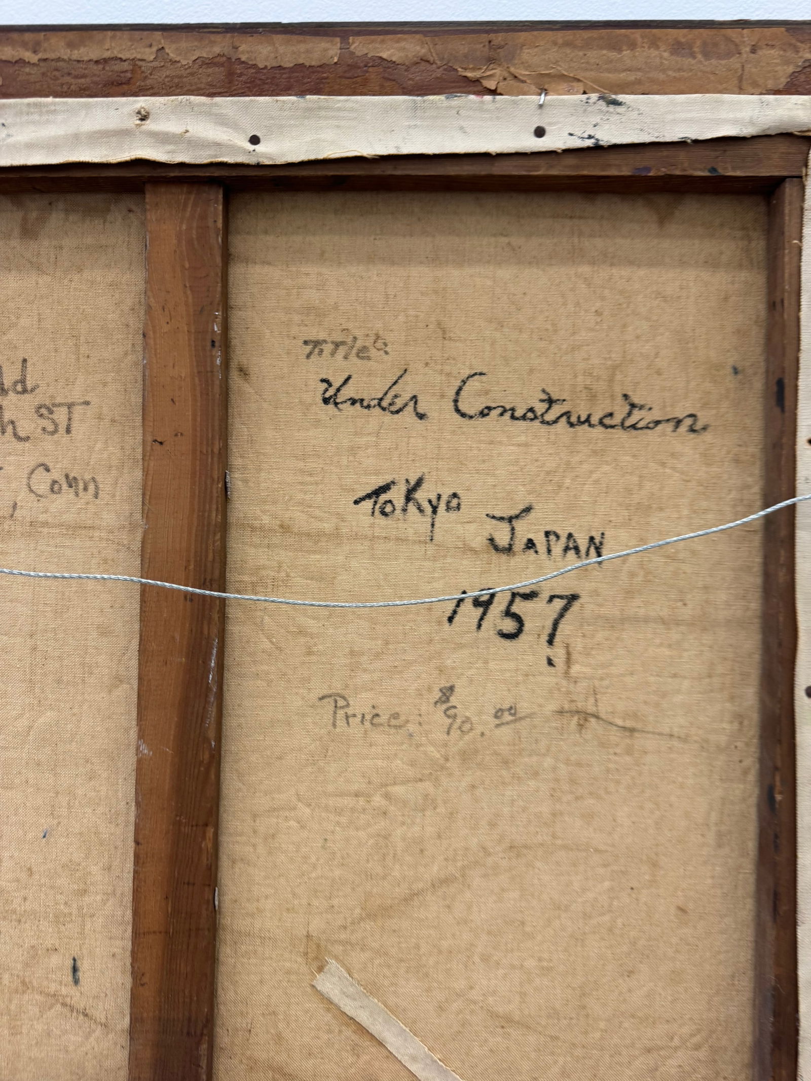 ROLAND E LADD American Abstract Expressionist Tokyo Japan 1957 - 4