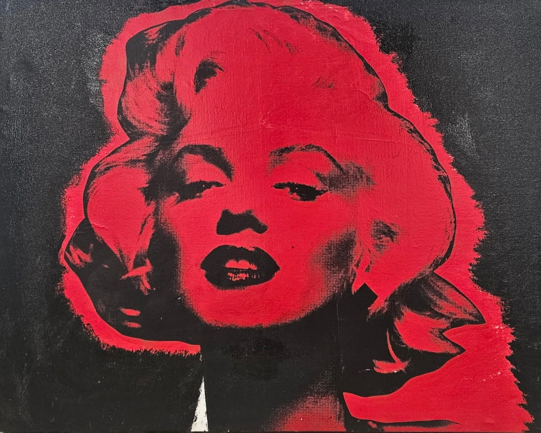 STEVE KAUFMAN (1940-2010, American) Marilyn Monroe Portrait (1 of 2)