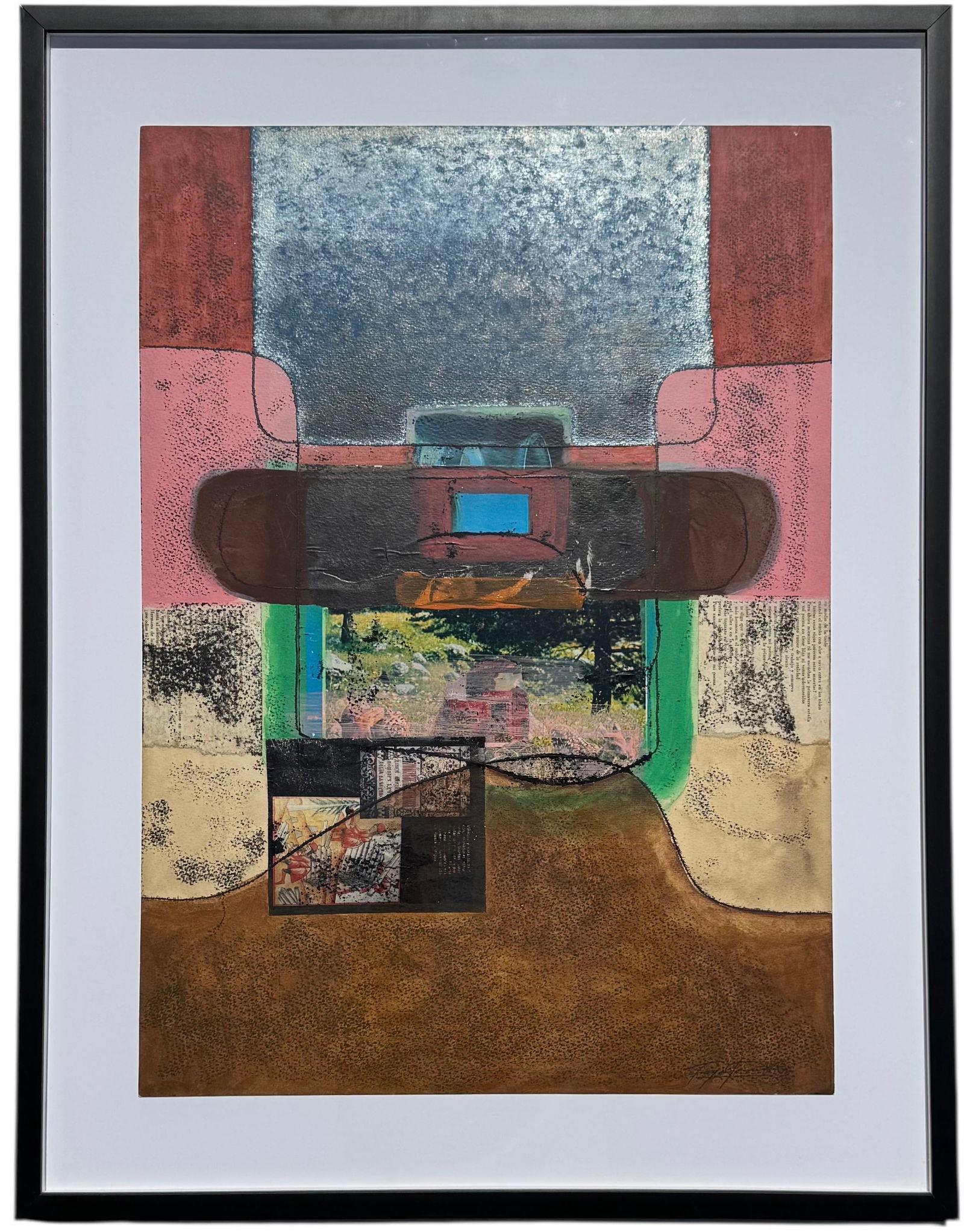 JAMIS FAYAD (1930-1988, Cuban) Abstract (1 of 4)