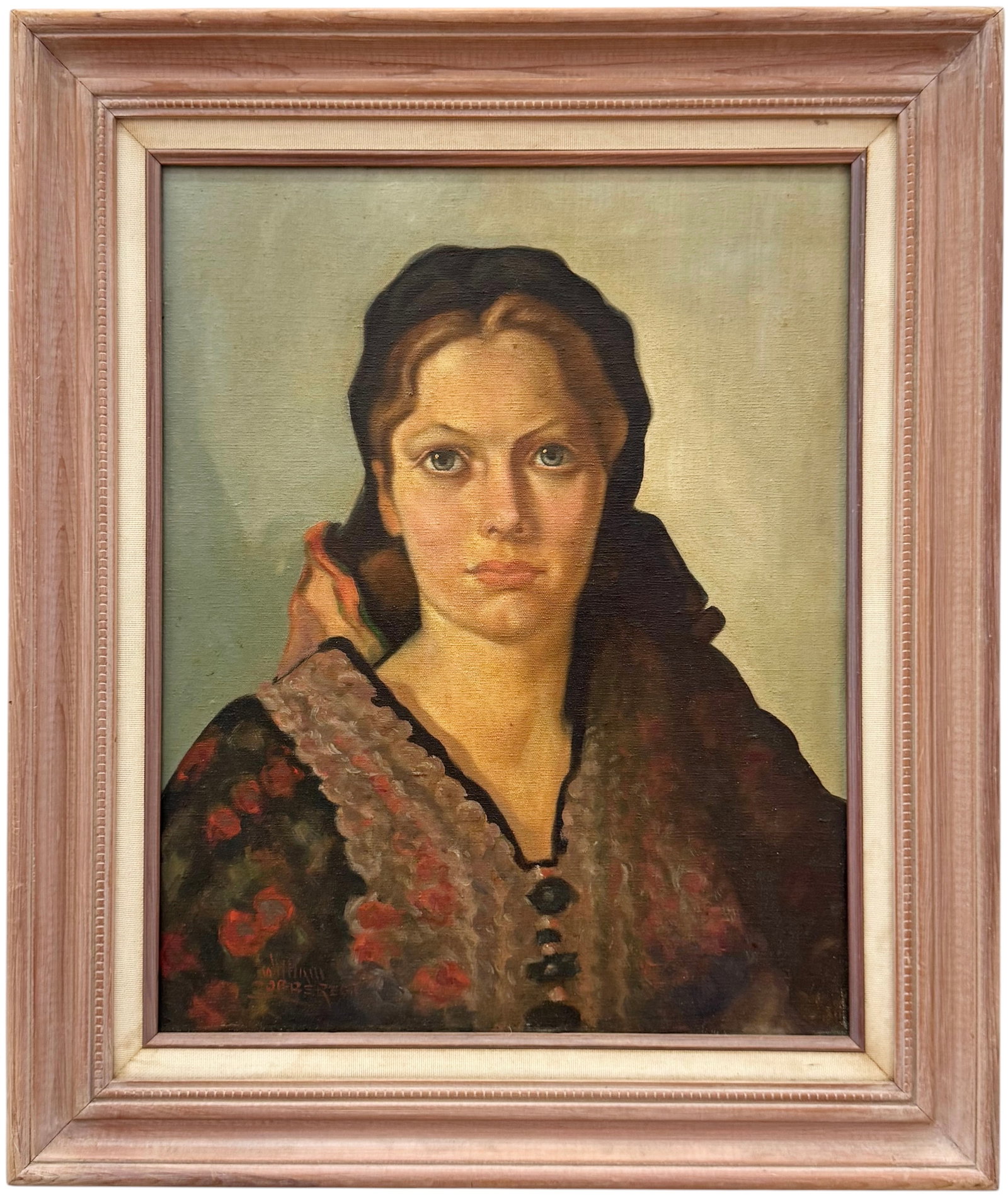 WILLIAM LOBBEREGT (b. 1892, Dutch) Portrait (1 of 3)