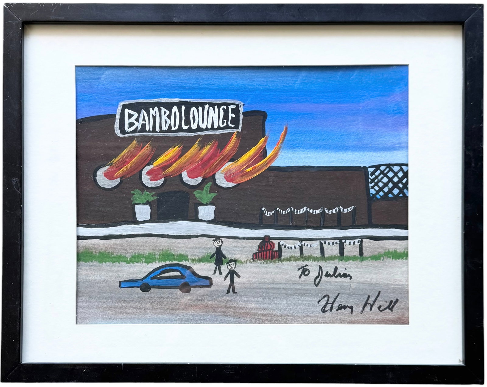"Goodfella" HENRY HILL "The Bamboo Lounge" Painting (1 of 3)