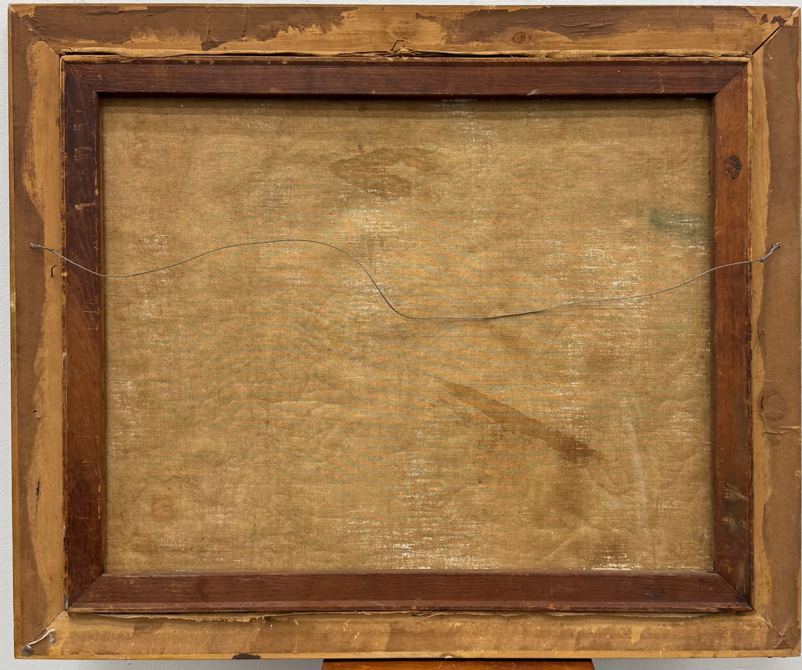 Mid-Century American Modernist Abstract With Figure, Style Of Arthur Dove - 2