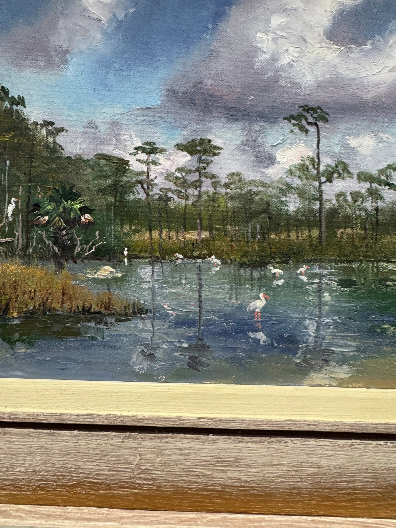 SAM VINIKOFF (1919-2010, Florida) Along The Turner River, Big Cypress - 2