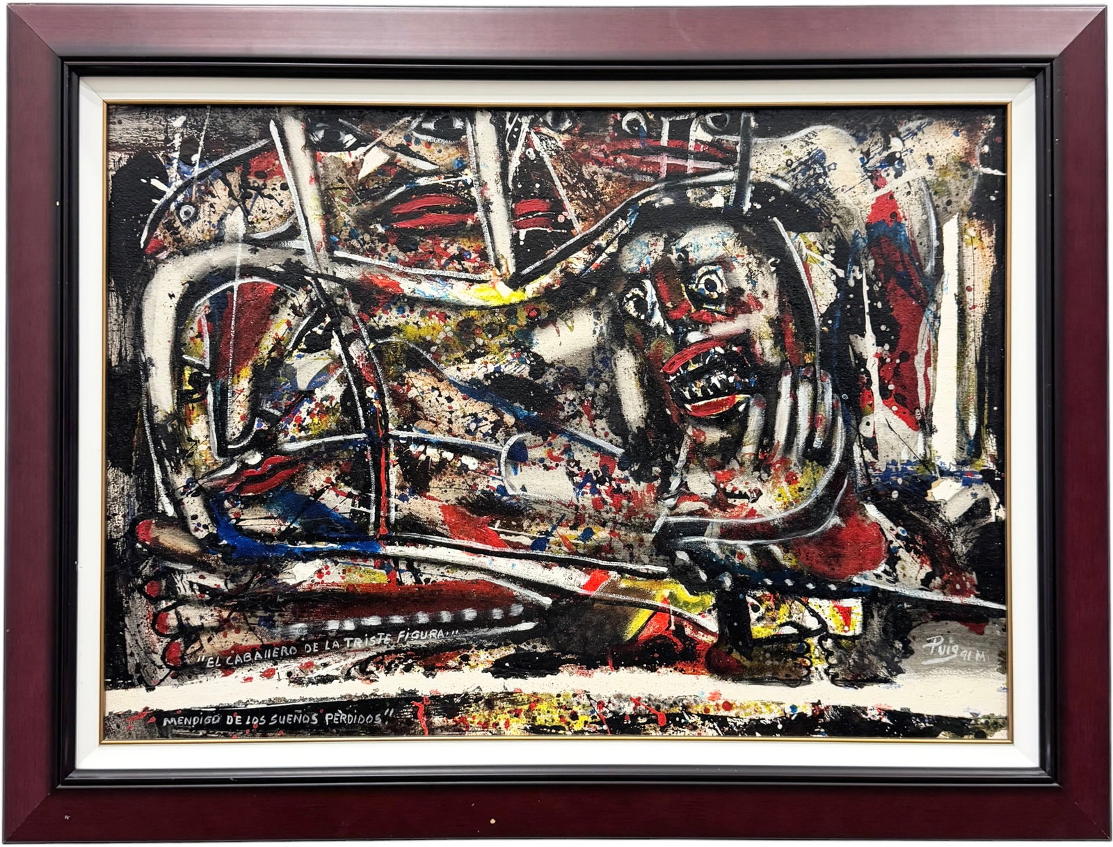 ANDRES PUIG (b. 1948, Cuban ) Abstract (1 of 5)