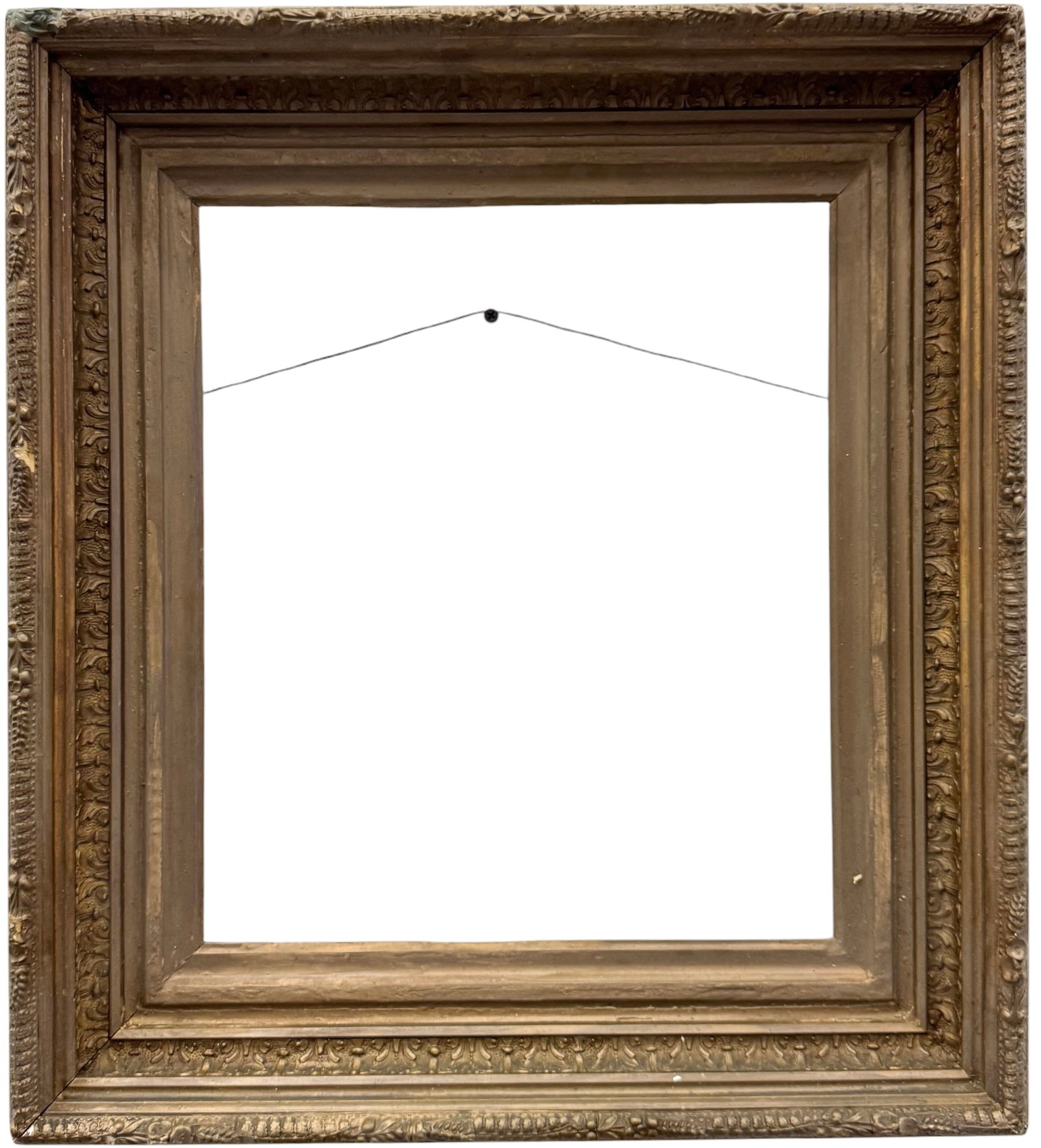 19th Century French Provincial Style Gilt Frame 14 1/8 x 12 1/8 in, 19 3/4 x 17 3/4 in (1 of 3)