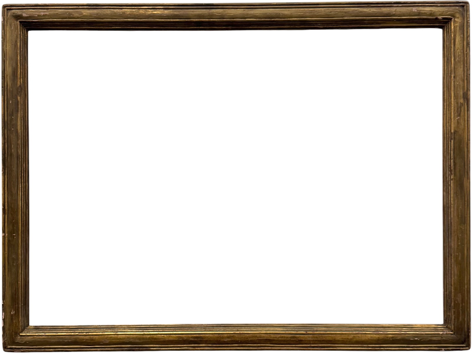 An Antique French Louis XVI Style Fluted Giltwood Frame (1 of 3)