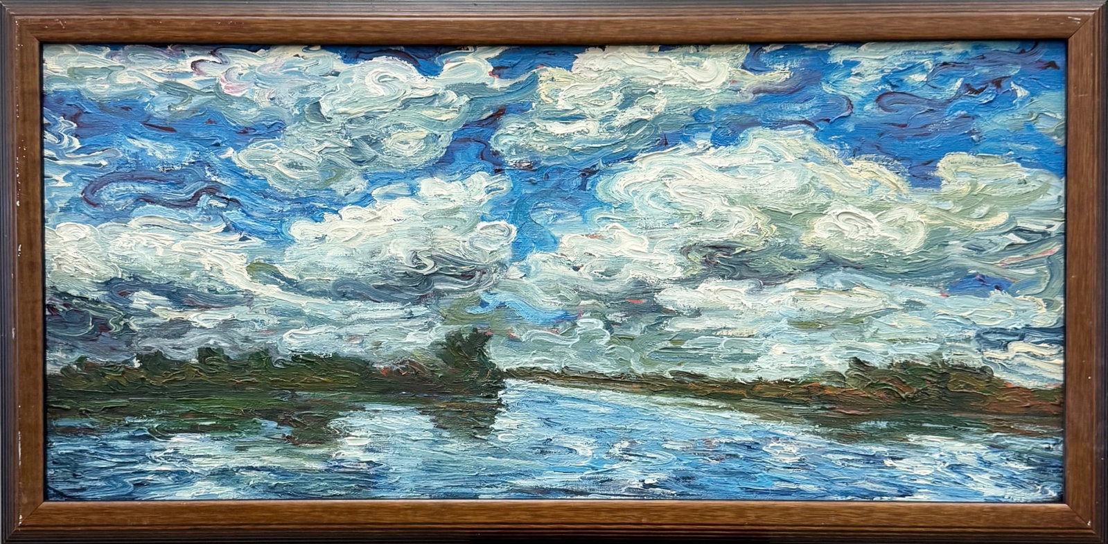 JAMES M COUPER (b. 1937, Florida) Crooked River, Turbulent Sky (1 of 5)