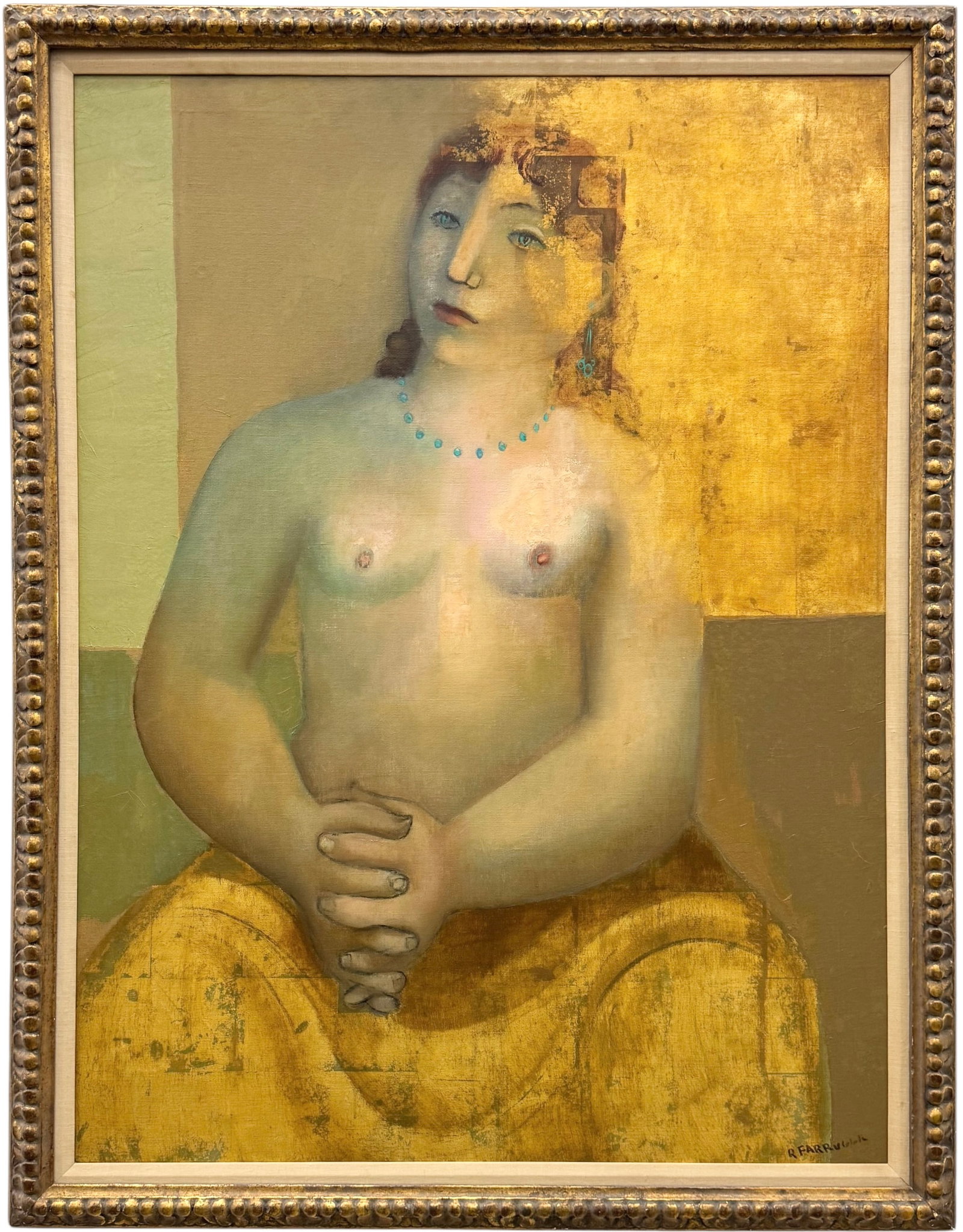 REMO MICHAEL FARRUGGIO (1905--1981, Italian American) Nude (1 of 4)