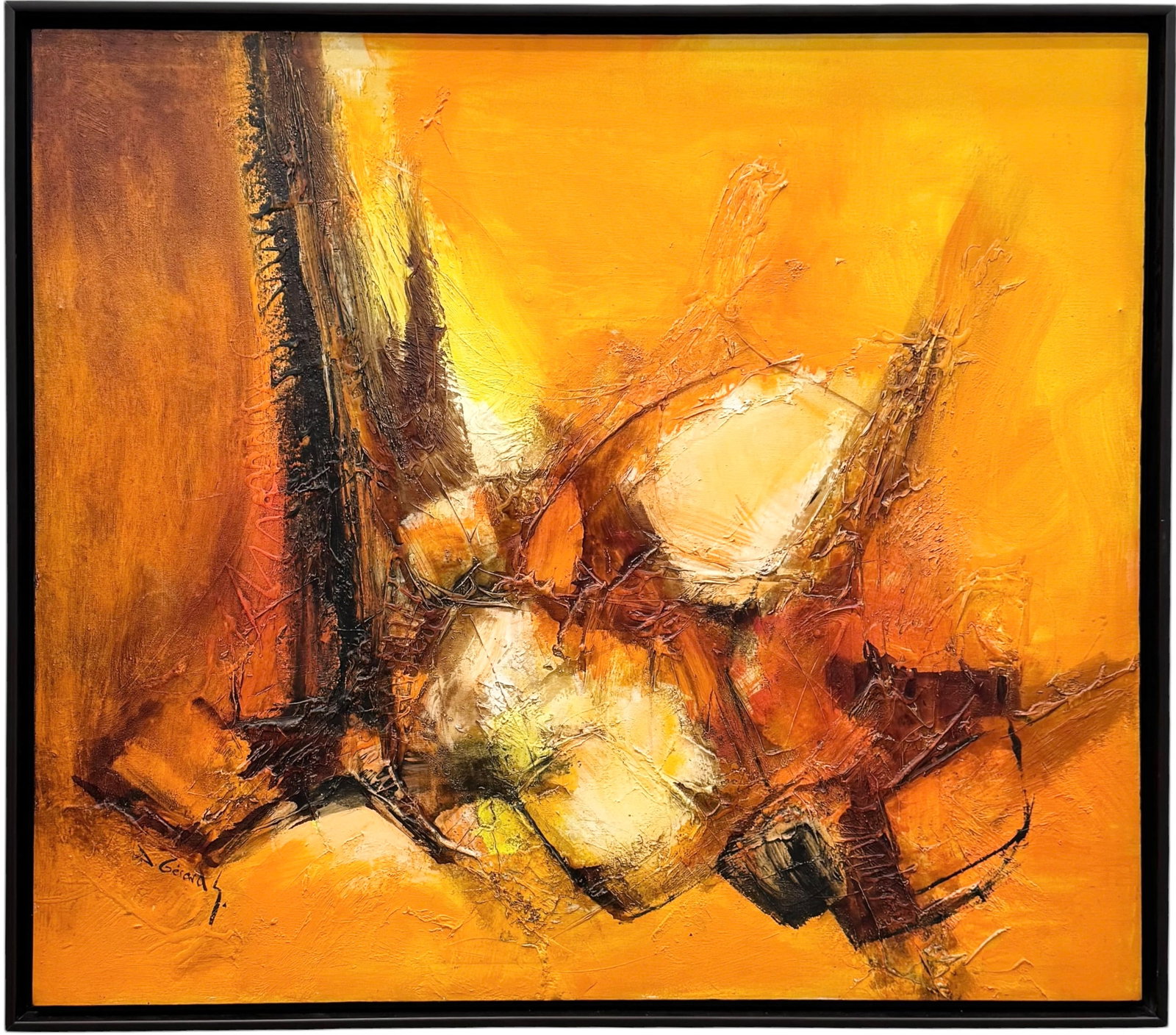 JONAS GERARD (1941-2020, Moroccan American) Large Abstract (1 of 4)