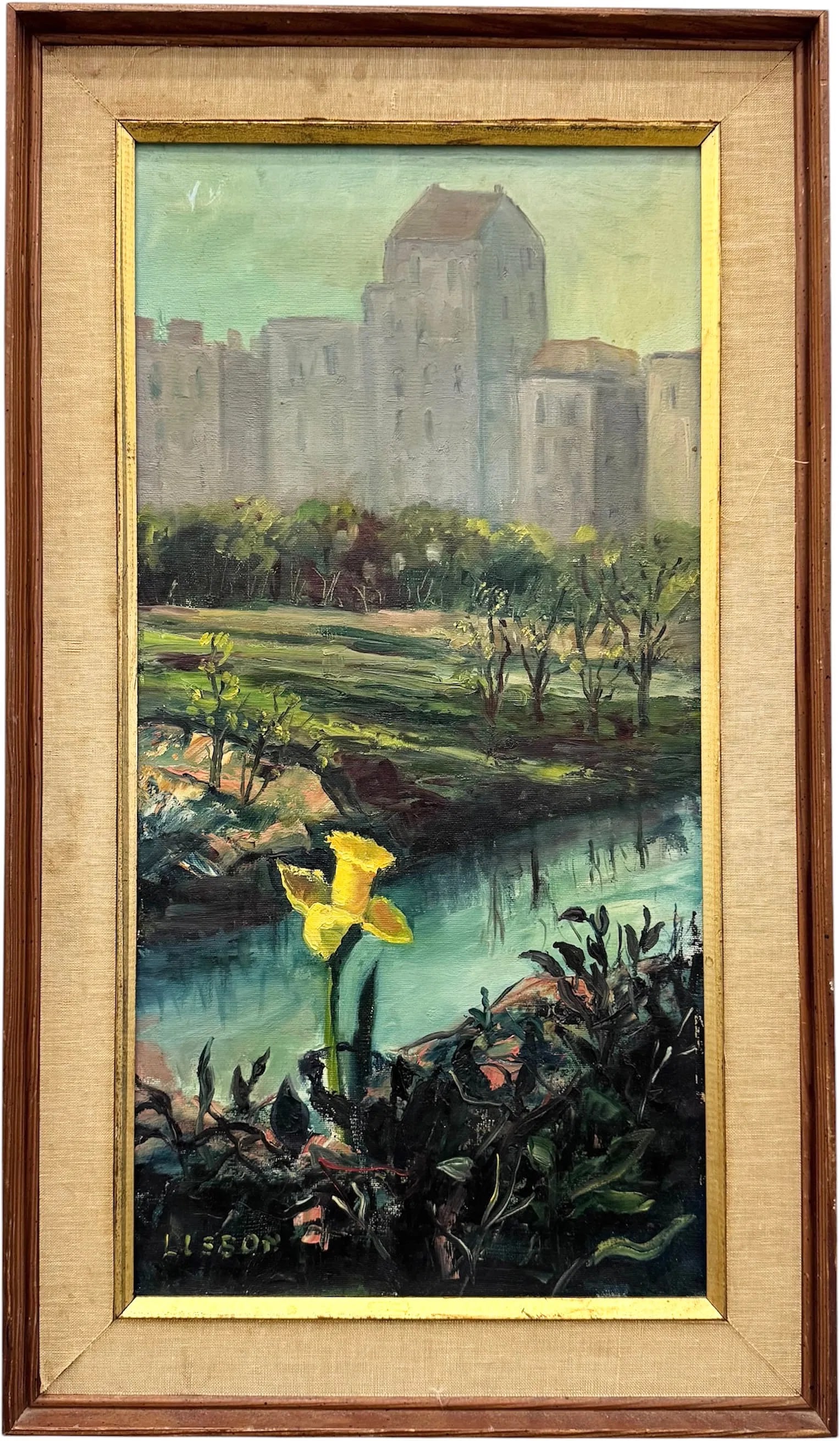 LILA WILLINSKY LISSON (1896 - 1970, New York) Central Park (1 of 3)