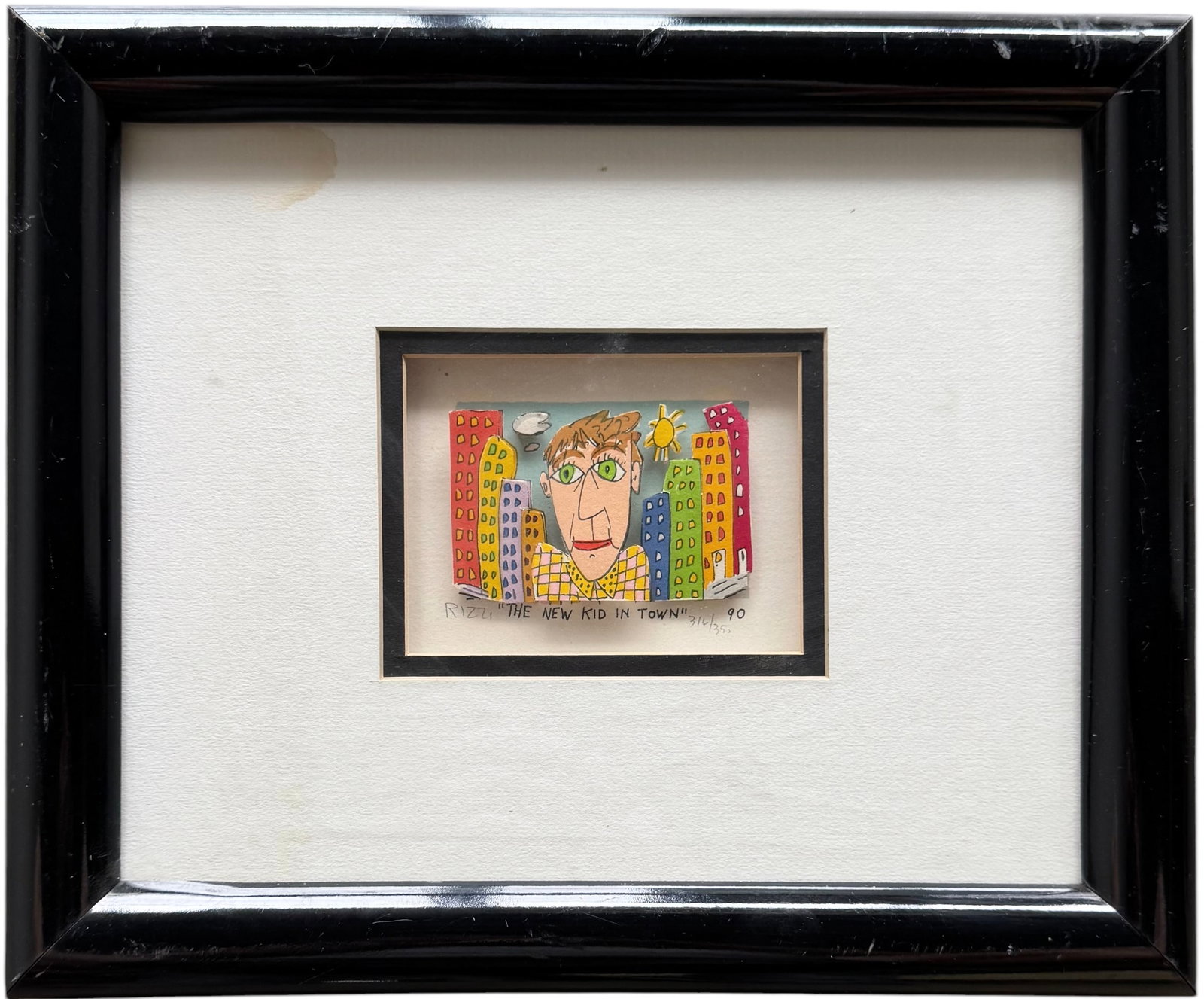 JAMES RIZZI (American, 1950–2011) 3D Pop Art Lithograph (1 of 3)