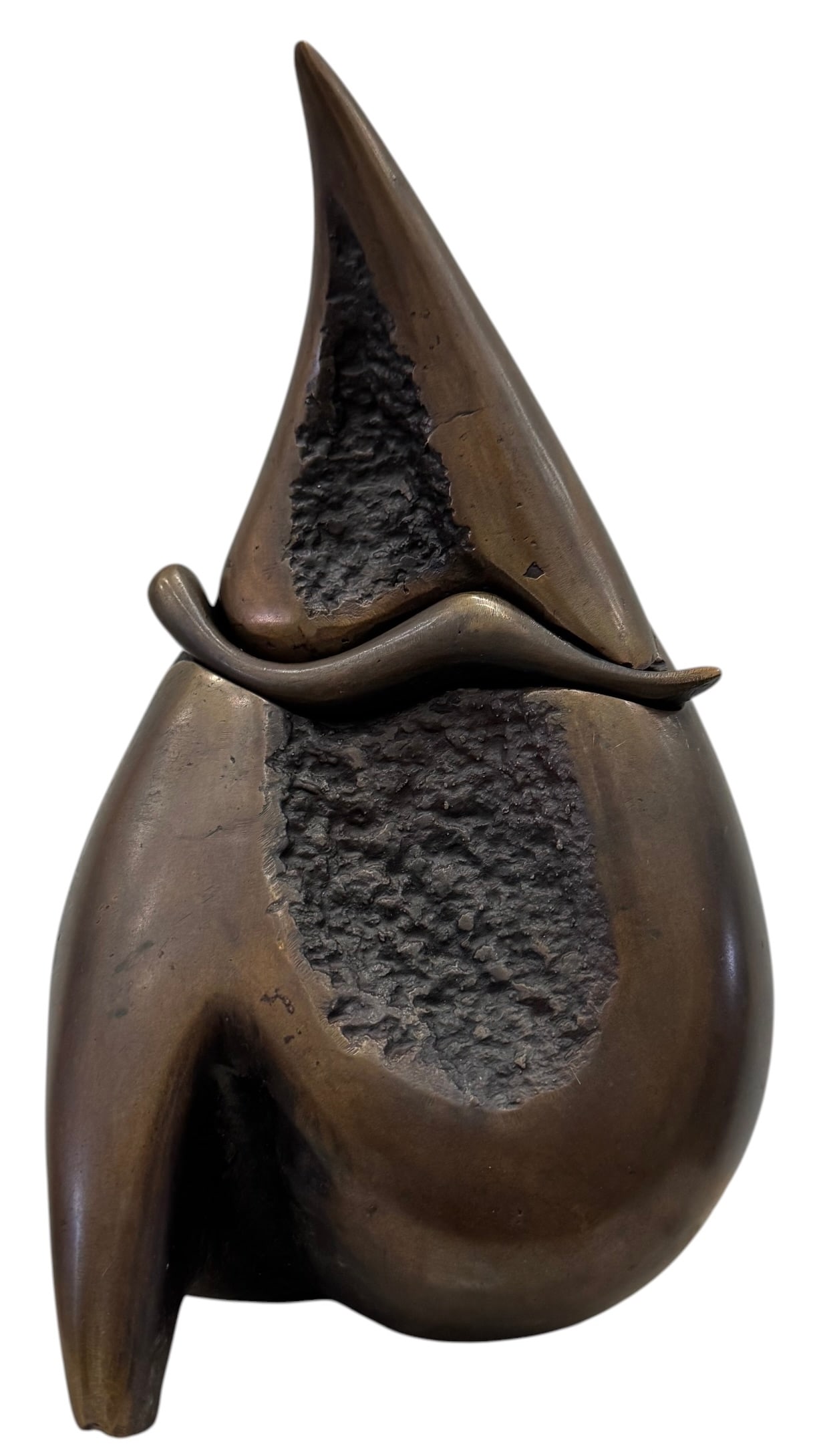 AHARONE BEZALEL (1926-2012. Israeli) Bronze Abstract Sculpture, 1978 (1 of 4)