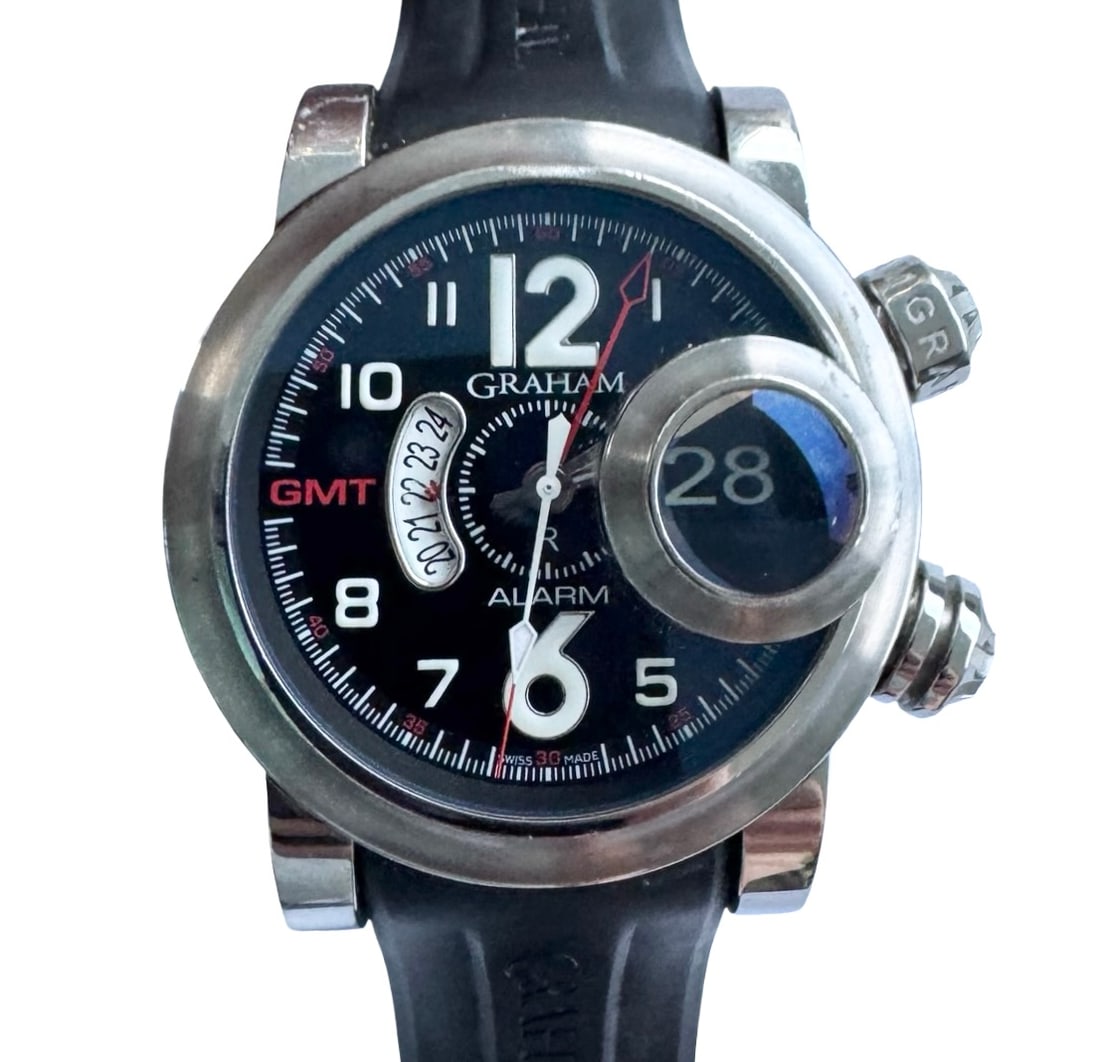 Graham Swordfish Grillo GMT Alarm Watch (1 of 8)