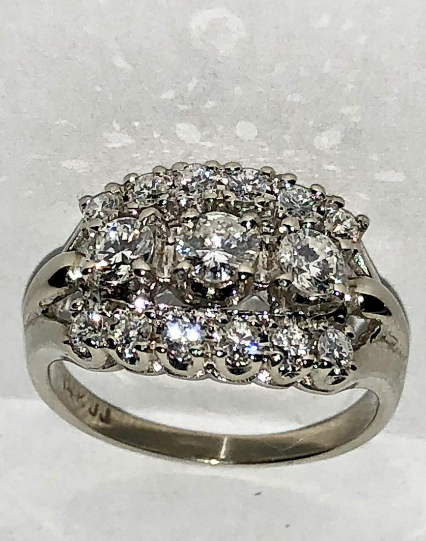 J.J. Marco 14k gold 1.20 TCW VS1, G diamond ring. (1 of 3)