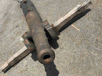 AUTHENTIC U.S. CIVIL WAR CONFEDERATE MOUNTAIN HOWITZER: UP FOR AUCTION IS THIS RARE FIND!!! WE ARE OFFERING FOR SALE AN AUTHENTIC U.S. CIVIL WAR CONFEDERATE MOUNTAIN HOWITZER CANNON. THIS CANNON WAS FOUND IN ALABAMA AT A FARMHOUSE. THE CANNON IS 45 INCHES