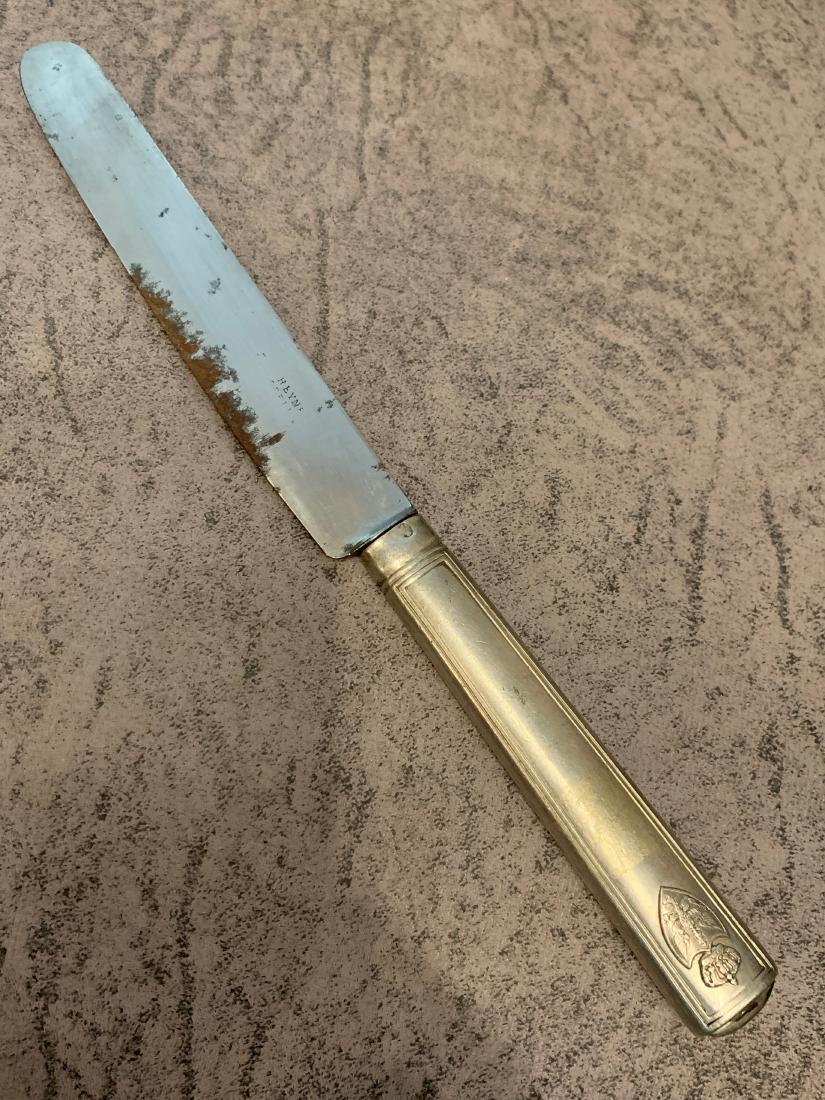 WW1 PRUSSIAN GERMAN KNIFE WITH MAKER MARKS: WW1 PRUSSIAN GERMAN KNIFE. IN EXCELLENT SHAPE AND CONDITION WITH MAKER MARKS.