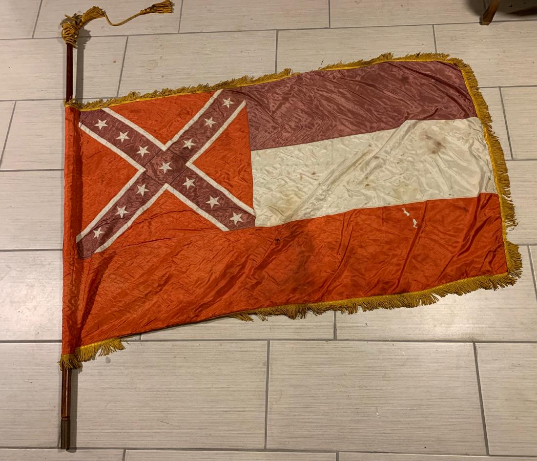 MUSEUM CIVIL WAR CONFEDERATE MISSISSIPPI FLAG
