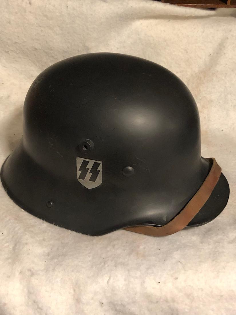 Rare Ww2 German Waffen Ss Officers Helmet Nov 16 2019 Rare Treasures In Pa