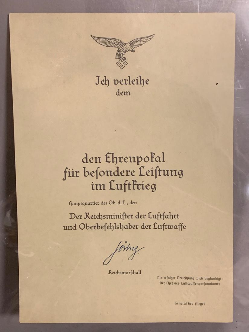 WW2 GERMAN NAZI PARATROOPER OFFICER SIGNED WAR DOCUMENT: WW2 GERMAN NAZI PARATROOPER OFFICER SIGNED WAR DOCUMENT. IN ULTRA FINE SHAPE AND CONDITION. IT IS EMBOSSED WITH A STAMP - SEE PICTURES. THIS IS HARD TO FIND SIGNED WAR DOCUMENT BY A PARATROOPER OFFICE