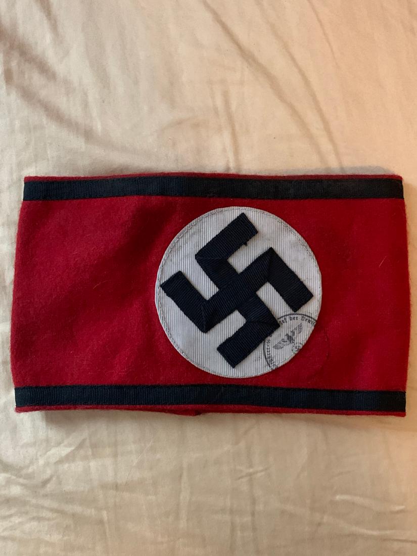 WW2 GERMAN NAZI WAFFEN SS ARMBAND RZM May 19 2019 Rare Treasures In PA WW2 GERMAN NAZI WAFFEN SS ARMBAND RZM May 19 2019 Rare Treasures In PA