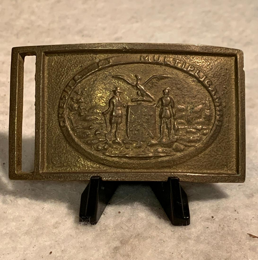 SCARCE CIVIL WAR MARYLAND STATE OFFICERS BELT PLATE: SCARCE CIVIL WAR MARYLAND STATE OFFICERS BELT PLATE. IN EXCELLENT SHAPE AND OVERALL CONDITION. HAS A FANASTIC OVERALL PATINA. PLEASE VIEW ALL PICTURES. A GREAT FIND AND AN EXCELLENT ADDITION TO YOUR C