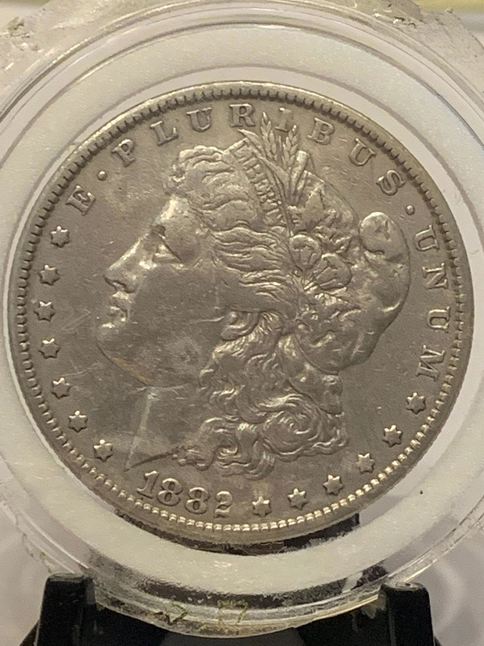 1882 U.S. MORGAN SILVER DOLLAR (1 of 2)