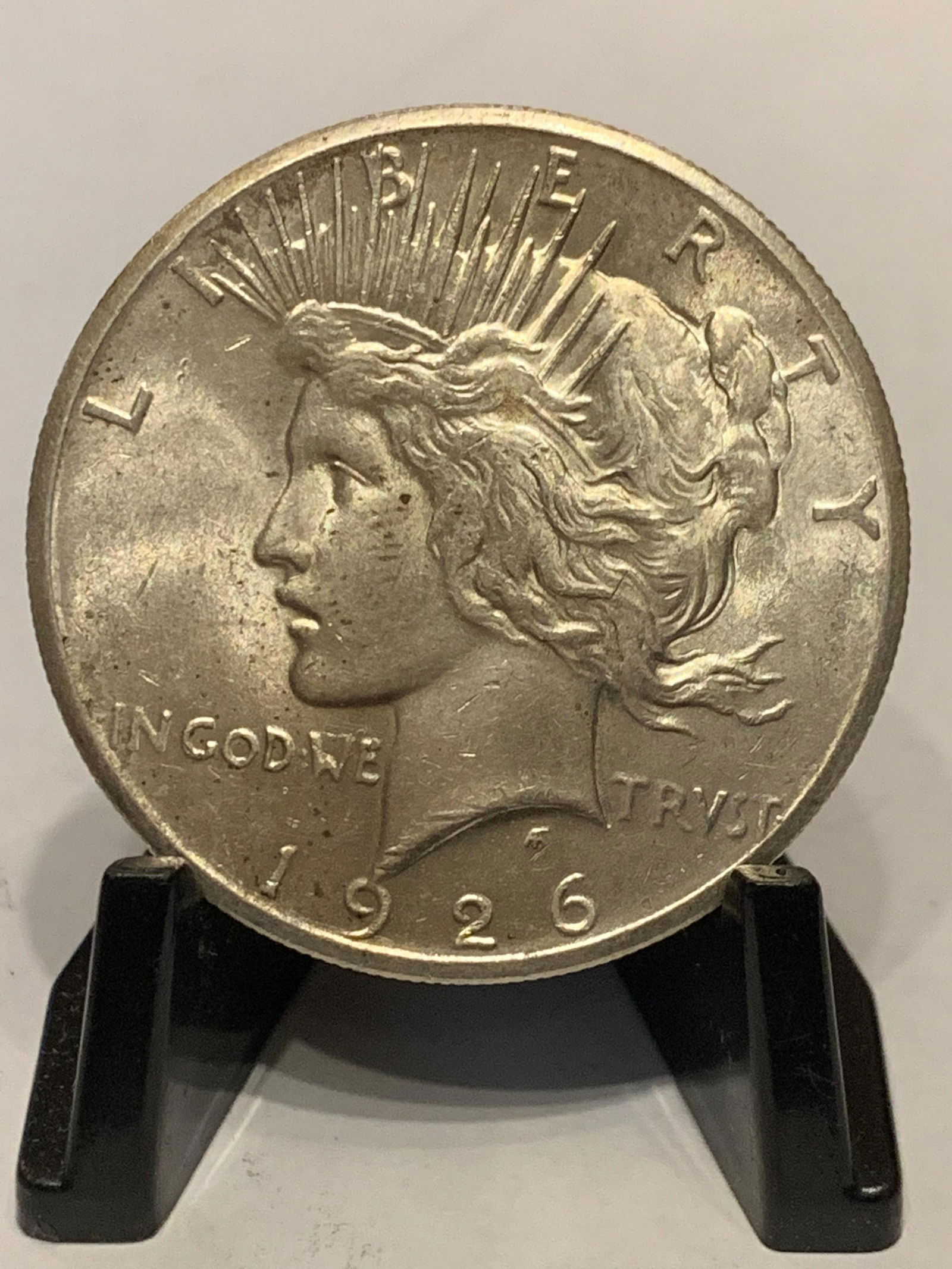 1921 1 OZ SILVER PEACE DOLLAR (1 of 2)