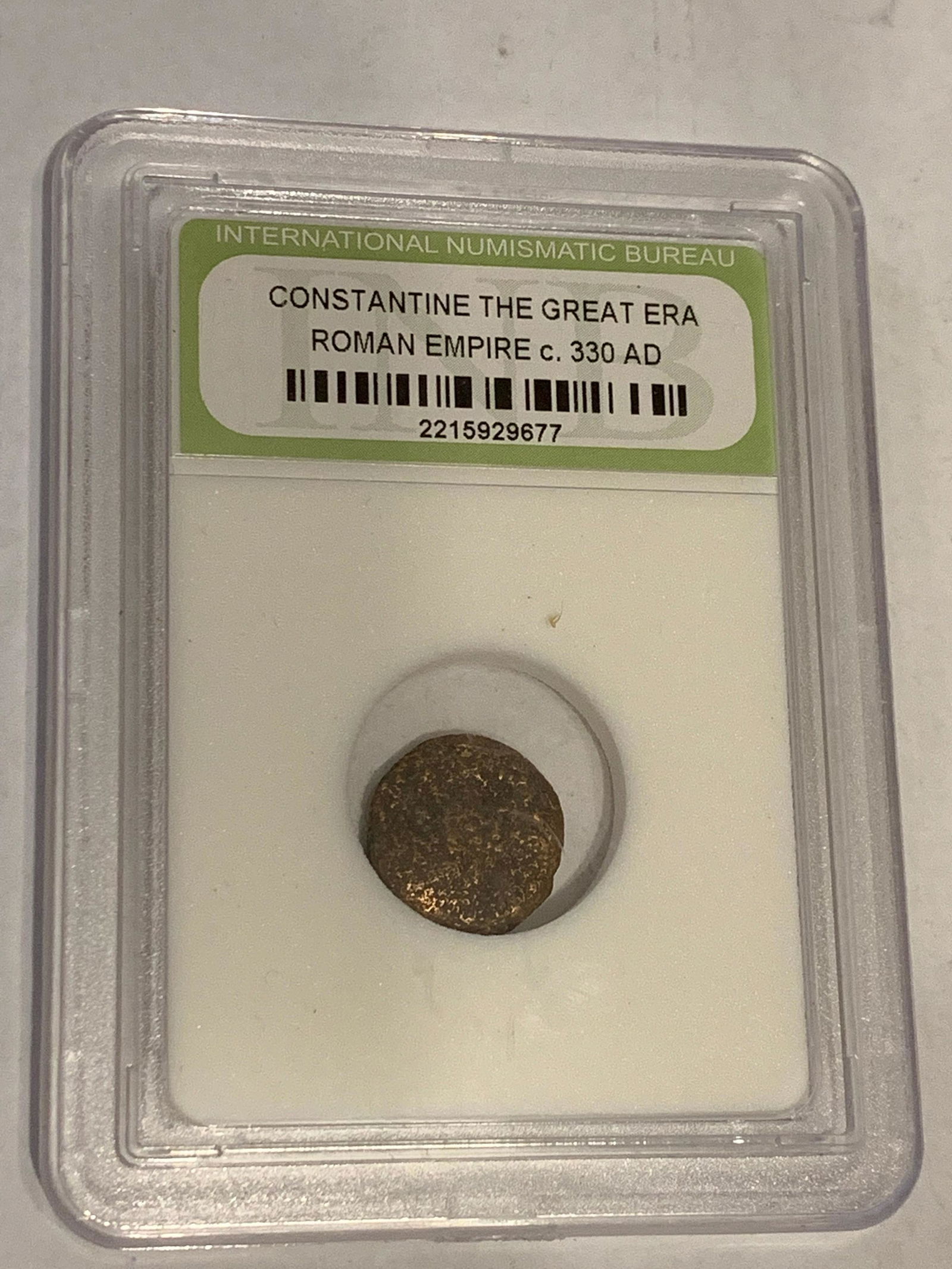 CERTIFIED 330 AD CONSTANTINE THE GREAT ERA COIN (1 of 2)