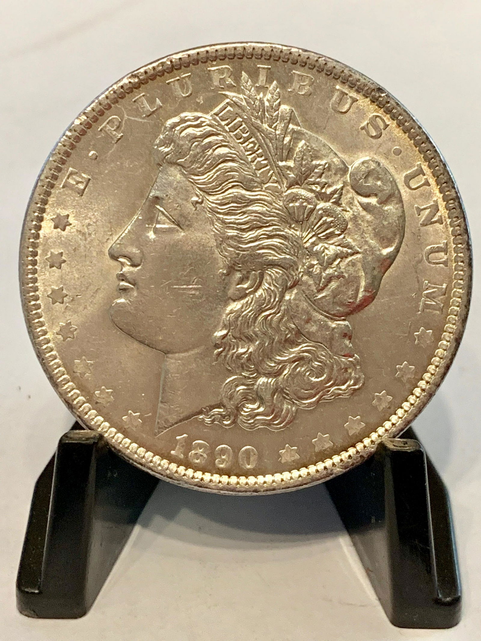 1890 1 OZ MORGAN SILVER DOLLAR (1 of 2)