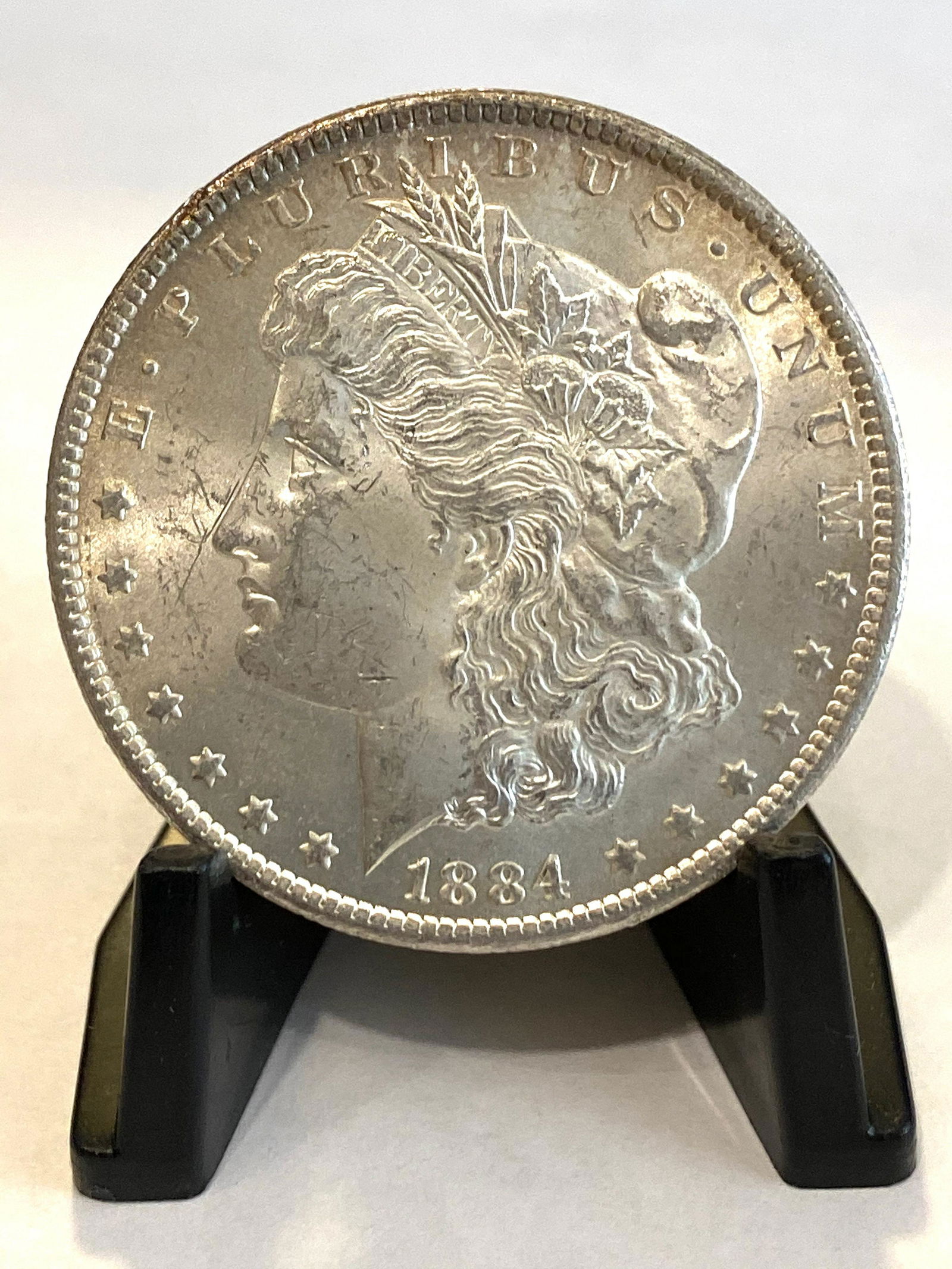 MINT 1884 CARSON CITY MORGAN SILVER DOLLAR (1 of 3)